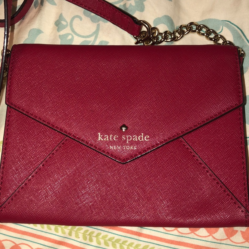 Kate Spade Red Crossbody - Picture 3 of 5